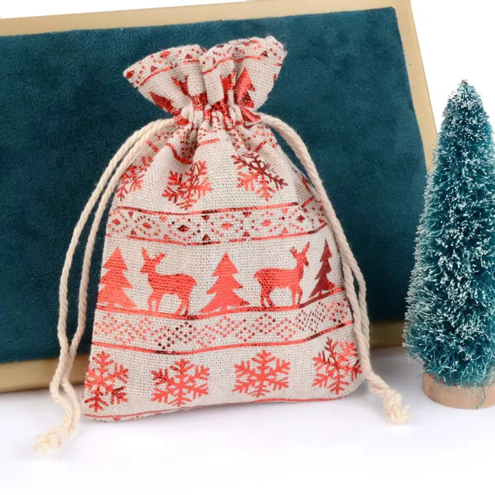 10pcs/lot%20Linen%20Christmas%20Cotton%20Bags%20%2010x14%2013x18cm%20Candy%20Gifts%20Jewelry%20Packaging%20Bags%20Drawstring%20Gift%20Bag%20&%20Pouches%20-%20Image%204