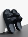 2025 New Men's Outdoor Fashion Thick Sole Sandals - Non-Slip Shower Slippers for Bathroom, Lightweight Comfortable House Slipper.