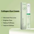 Collagen Eye Serum Cream Anti Dark Circles Eye Bags Eyes Puffy Repair Brightening Tighten Lifting Moisturizing Under Eye Roller. 