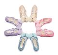 Kids Girl Bowknot Princess Sandal Children Soft Bottom High Heels Crystal Jelly Wedding Performances Party Shoe PVC Beach Sandal.