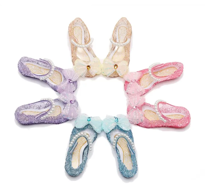 Kids%20Girl%20Bowknot%20Princess%20Sandal%20Children%20Soft%20Bottom%20High%20Heels%20Crystal%20Jelly%20Wedding%20Performances%20Party%20Shoe%20PVC%20Beach%20Sandal%20-%20Image%204