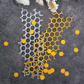 Honeycomb Metal Cutting Dies Stencils Scrapbooking Decorative Embossing Folder Carbon Steel Paper Card DIY Die Cuts.