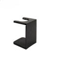 Shaving Brush Holder YAQI Black Acrylic mens Shaving Brush And Razor Stand. 