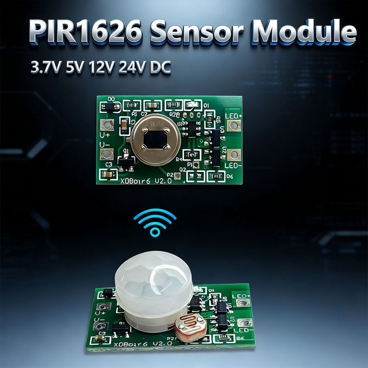 DC 5V 12V 24V Mini IR Pyroelectric Infrared PIR Motion Human Sensor ...