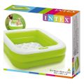Intex 57100 Square Type 86cm x 86cm x 25cm Inflatable swimming pool for kids ages 1-3. 
