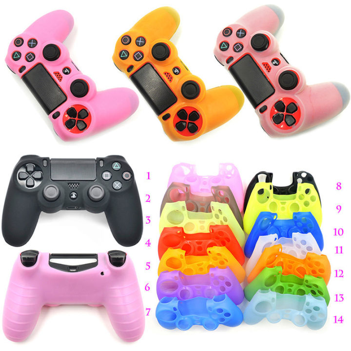 Soft%20Silicone%20Protective%20Control%20Cover%20For%20Playstation%204%20Controller%20Skin%20PS4%20Gamepad%20Case%20With%20Joystick%20Grip%20Caps%20-%20Image%202