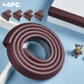 1PC 2m anti-collision bar + 4PC Collision angle Baby Proofing Corner Guards Edge Protectors Fireplace and Table Bumper. 