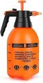 Handheld Garden Sprayer 2-LITER Portable Pressurized Sprayer One Hand Pressure Sprayer Bottle, Adjustable Nozzle, Use with Water. 