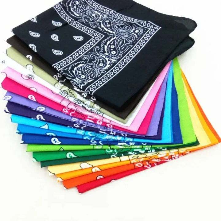 1/3/6pcs%20Cotton%20Bandana%20Headband%20Denim%20Men'S%20Cycling%20Sports%20Headwear%20Wrist%20Guard%20Single-Sided%20Headscarf%20Paisley%20Scarf%20-%20Image%202