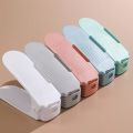 10Pcs Shoe Stacker Adjustable Shoe Slots Organizer Shoes Slots Space Saver Double Deck Rack Holder For Closet Organization LIJIA. 