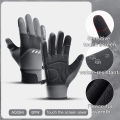 Winter Sports Plus Velvet Warm Gloves For Men And Women Touch Screen Ski Cycling Bicycle Riding Cold-Proof Outdoor Gloves. 