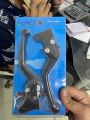 Motorcycle Brake Lever Set For 70cc CNC Clutch Levers 6 Points Adjustable Levers Black Aluminum For 70cc Bikes. 