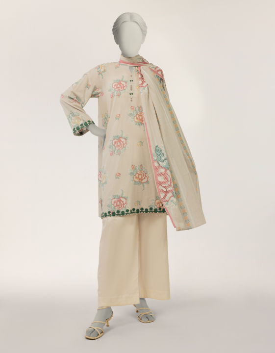 Junaid Jamshed Stitched Dress for Women Volume 2 2026 JLAWN-S-JDS-26-1271/S CROSS STITCH-1