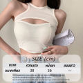 Women's crop top, Korean style cute crop top, slim fit, very beautiful mannequin. 