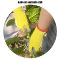 Kids Durable Waterproof Garden Work Gloves Non-Slip Children Safety Yard Work Gloves Portable Garden Supplies Gardening Gloves.