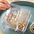 10-100pcs PVC Self Sealing Plastic Jewelry Zip Lock Bags Reclosable Thick Transparent Ziplock Gift Packaging Storage Pouches. 