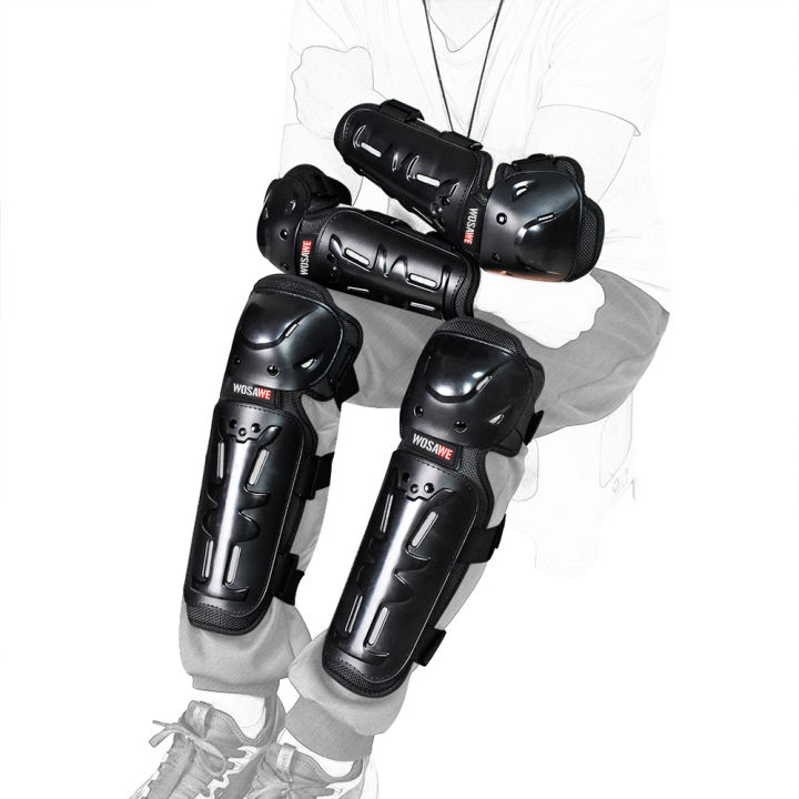 WOSAWE%20Motorcycle%20Vest%20Racing%20Chest%20Vest%20Cycling%20Motocross%20Off-Road%20Ski%20Snowboarding%20Jackets%20Adult%20Knee%20Elbow%20Pads%20-%20Image%205