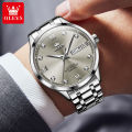 OLEVS 9946 Original Automatic Watch for Men Auto Date Calendar Display Luxury Top Brand Business Men's Mechanical Wristwatches. 