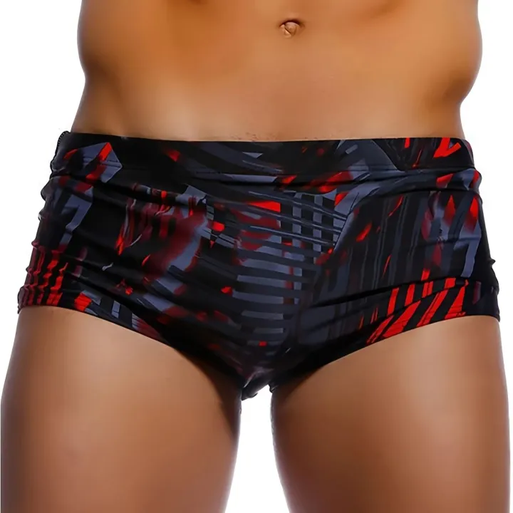 Men's%20sports%20flat%20angle%20swimming%20trunks,%20high%20elasticity%20fast%20drying%20breathable%20swimming%20trunks,%20essential%20for%20beach%20swimming%20-%20Image%207