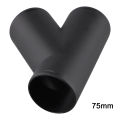 60MM/75MM Elbow Pipe Connector Outlet Exhaust Connector Joiner For Webasto Diesel Parking Heater Vent Pipe.