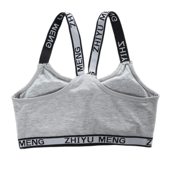 3pcs%20Teenage%20Bra%20Girl%20Vest%20Cotton%20Teen%20Girls's%20Sports%20Lingerie%20Adolescente%20Kids%20Underwear%20Letter%20Racerback%20Student%20Training%20Bras%20-%20Image%204