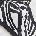 UXH Men's Swim Briefs beach pants Surfing bathing  Surfboard Black strips Swimwear Pad Removed Push-up Swimming swimsuits. 