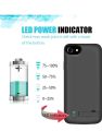 RUNSY Battery Case (Amazon UK) Compatible with iPhone SE 2020/8/7/6S/6, 5500mAh Rechargeable Extended Battery Charging Case, Adds 2X Extra Juice,. 