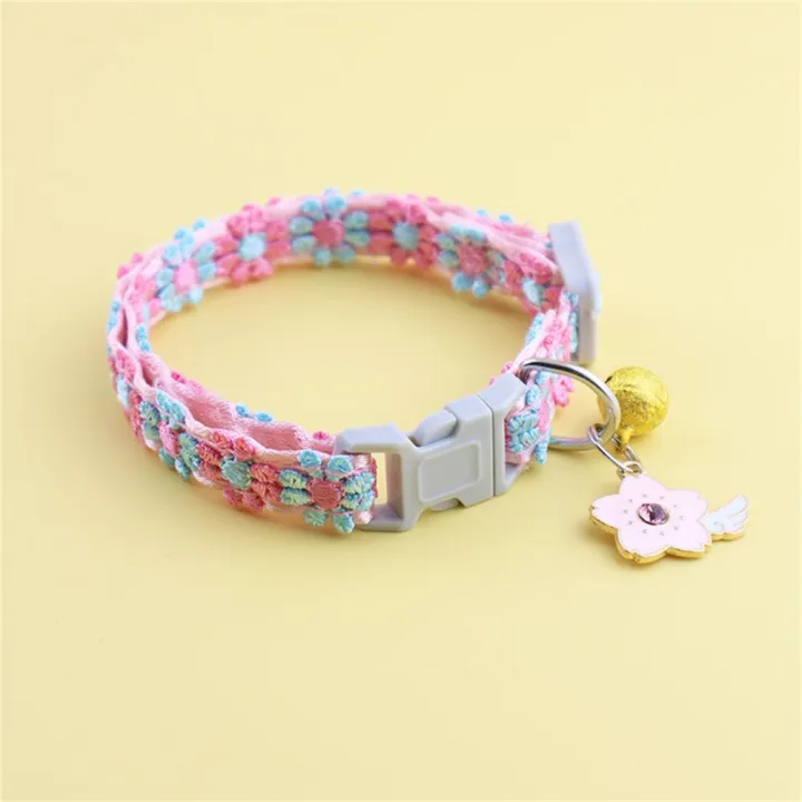 Fashion%20Rainbow%20Flower%20Cat%20Collar%20With%20Bell%20-%20Image%202