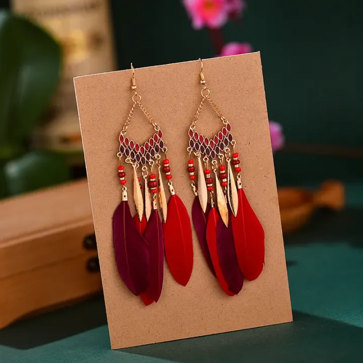 Bohemian%20Ethnic%20Feather%20Dangle%20Earrings%20For%20Women%20Trendy%20Long%20Tassel%20Colorful%20Beads%20Drop%20Earrings%20Girl%20Female%20Boho%20Jewelry%20-%20Image%204