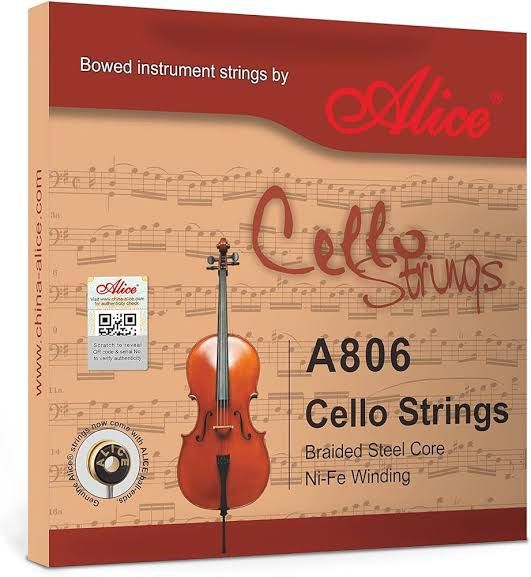 Alice A806 Full Size Cello strings for 3/4 ,4/4 Size Cello