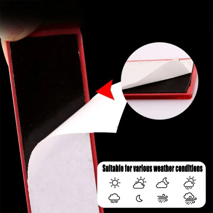 Truck%20Trailer%20Rectangle%20Plastic%20Reflector%20Reflective%20Tape%20Adhesive%20Auto%20Safety%20Night%20Warning%20Plate%20Stickers%20Car%20Accessories%208pcs%20-%20Image%204
