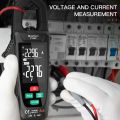 MastFUYI® New 2024 Big Screen Large Display Auto Range 9999 Count AC Current DC & AC Voltage Resistance Capacitance Temperature & NCV True RMS Digital Clamp meter. 