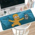 Bart Simpson Homer Mouse Pad Keyboard Desk accessories Game Console Computer Laptop office. 