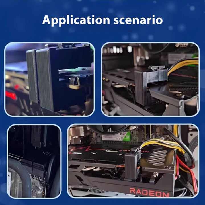 COOLCIRC%20180%C2%B0%20Rotating%20Elbow%20GPU%20PSU%20Steering%20PCI-E%20Graphics%20Card%20Power%20Supply%20Adapter%20Connector%20Rotating%20Wiring%20Artifact%20-%20Image%206