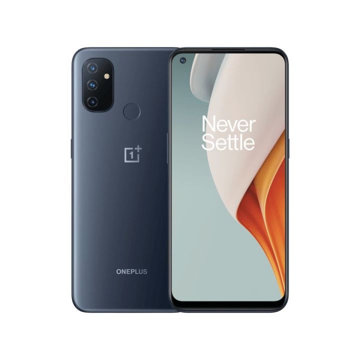 OnePlus%20N100%20-%206.5%20Inches%20HD+%20Display%20-%20Official%20Approved%20Single%20Sim%20-%204GB%20RAM%20+%2064GB%20ROM%20-%20Fingerprint%20Sensor%20-%20Phone%20Only%20-%20Midnight%20Frost%20-%20Image%202
