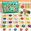 New Kids Alphabet Learning Toys 3D Letter Matching Puzzle Blocks Early Education Teaching Aids Toys and . 