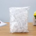 100PCS Disposable Hair Earmuff Dye Transparent Elastic Shower Hair Dye Protection Tool Shield Waterproof Earpack Plastic Wrap. 