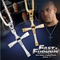 Fast and Furious 6 7 hard gas actor Dominic Toretto / cross necklace pendant, for your boyfriend. 