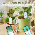 ZigBee Soil Moisture Tester Thermo Hygrometer Luminance Temperature Soil Fertility Detector APP Real Time Monitor For Tuya/2MQTT. 