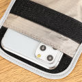Mobile Phone RF Signal Blocker Anti-Radiation Shield Case Bag Pouch IC Magnetic Card Prevent Degaussing Anti-tracking.