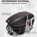 Motorcycle Back Seat Bag Waterproof Large Capacity Motorcycle Tail Bag Universal Motorbike Travel Luggage Saddle Bag.