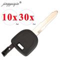 jingyuqin 10/30pcs Transponder Car Key Shell Fob For Mazda M3 M5 M6 RX8 CX7 CX9 Escape Edge MERCURY Lincon Blank Key Case NoChip.