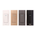 1Pc 1 Gang 2 Way Surface Mount Switch Wire Hanging Installation Bedside On/Off Control Lamp Panel Wall Light Switch. 