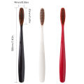 2pack high quality super long head soft toothbrush volcanic bristles double clean and comfortable experience. 