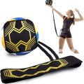 Soccer Trainer, Soccer/Volleyball/Rugby Training Equipment Aid, Football Kick Throw Solo Practice Training Aid Control Skills. 