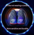 Blue Wow Finger Sleeves Thumb Gloves for Gaming - Finger Sleeve Touch Screen - Finger Gloves Anti-Sweat Breathable - Thumb Gloves Sleeves for PUBG and Free Fire Finger Gloves - 2 Gloves Black Colour - Smooth Gaming Gloves. 