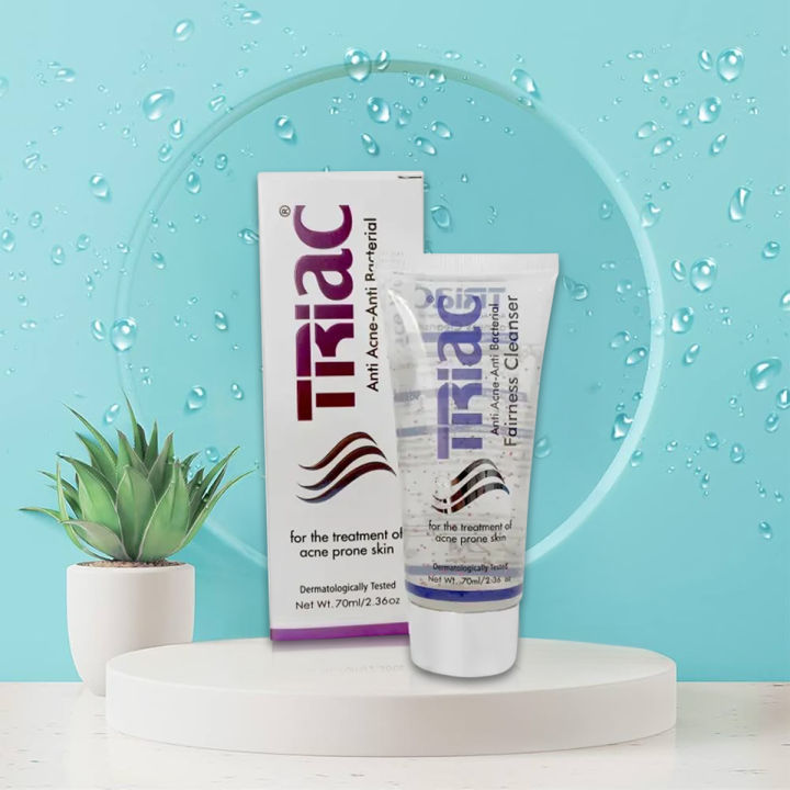 Triac Anti Acne Face Wash 70ml | Anti-Bacterial Face Wash for Acne-Prone Skin