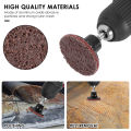 90Pcs Nylon Sanding Discs Set 2inch Quick Change Die Grinder Sanding Wheel with 1/4inch Holder Fine Medium Coarse Wear-Resistant. 