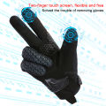 VEMAR Winter Short Motorcycle Gloves Winter Warm Windproof Protective Gloves 100%Waterproof Guantes Moto Luvas For Men Women.