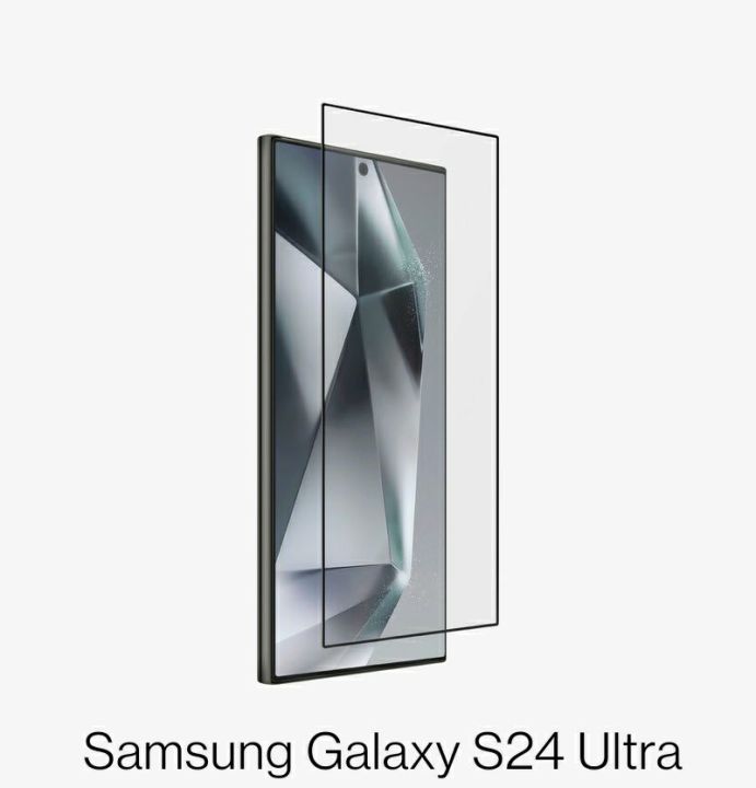 Samsung S24 Ultra /S23 Ultra/S22 Ultra/S21 Ultra/ S25 Ultra Clear Tempered Gorilla Glass Screen Protector